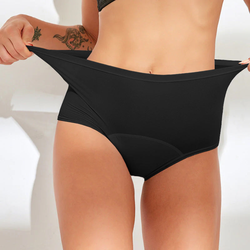 NEW: Leakproof High Waisted (Heavy Absorbency Black 1-Pack) - Image 3