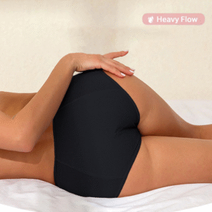 Comfy & Discreet Leakproof Underwear (Heavy Absorbency Black 1-Pack)