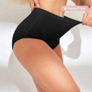 NEW: Leakproof High Waisted (Heavy Absorbency Black 1-Pack)